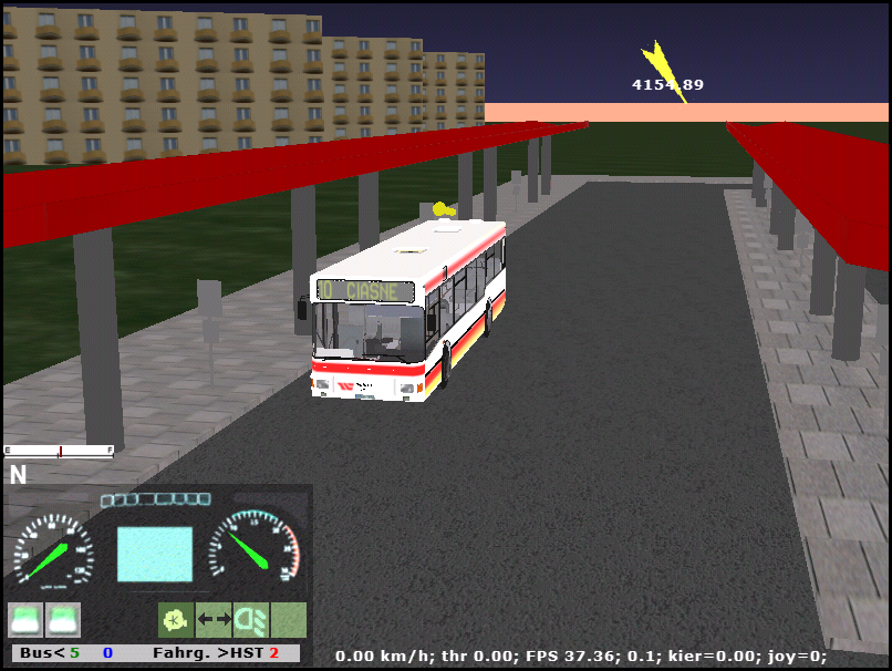 Diesen Bus habe ich gelscht...