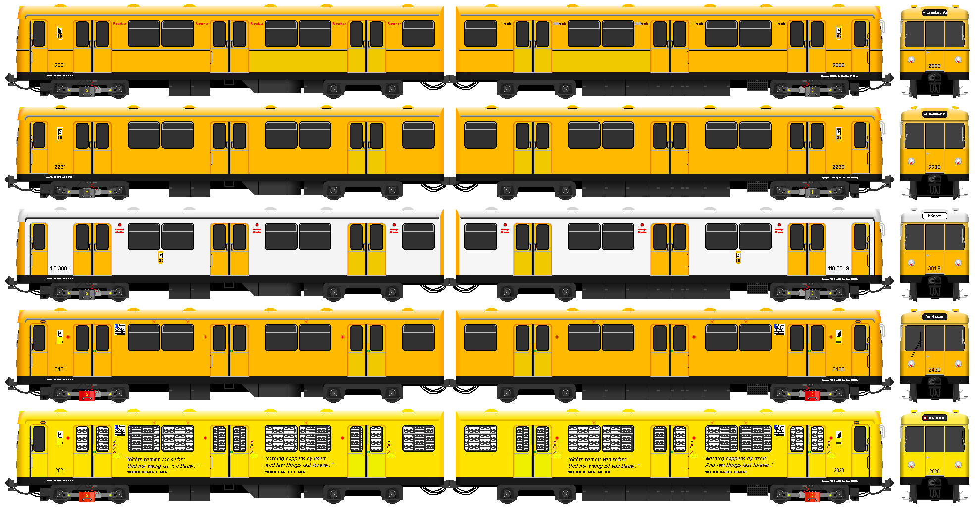 BVG-Baureihen D und DL
