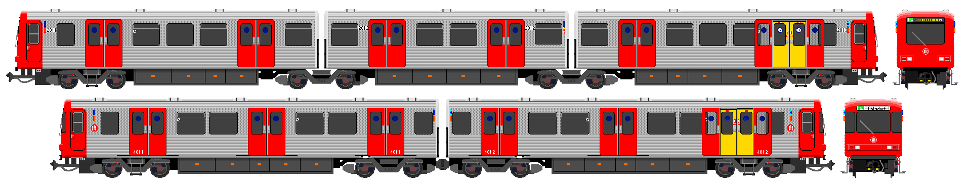 HHA-Baureihe DT4-I - ein Planspiel